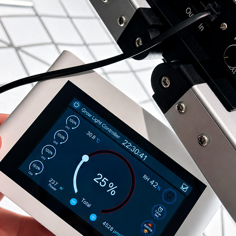 Canopy Master PRO — detalle pantalla
